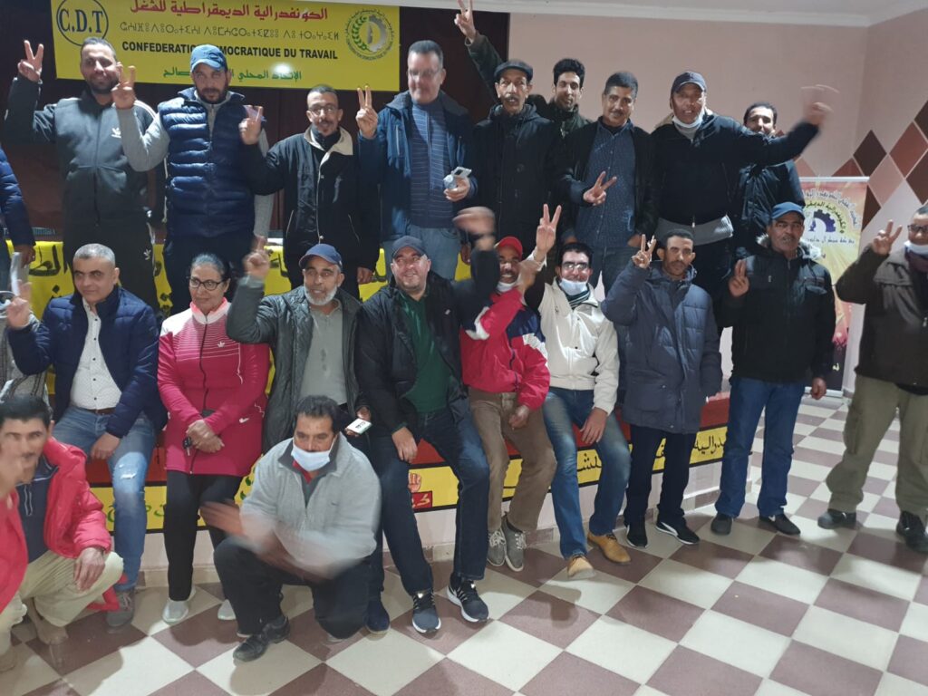 “تعنت أوزون” يُعيد عمال النظافة إلى الاحتجاج بالفقيه بنصالح