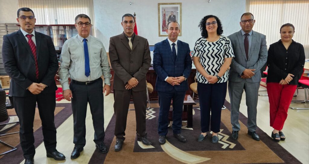 أكاديمية بني ملال للتربية والتكوين في اجتماع عمل مع منظمة اليونسيف.
