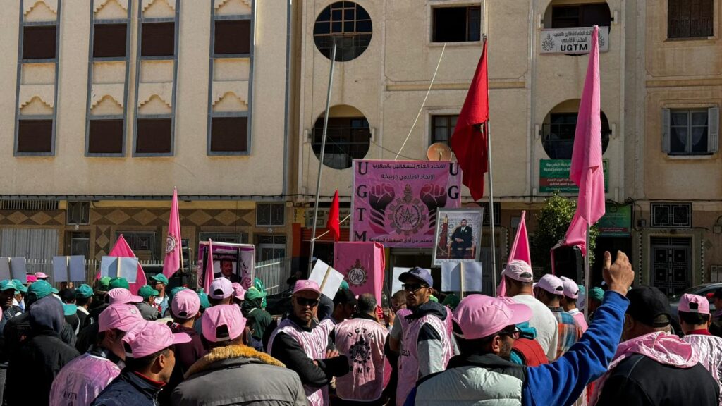 الاحتفال بعيد الشغل في خريبكة: تجسيد لحضور النضال والتضحية والتمسك بكرامة العمل”